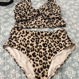 Old Navy Animal Print Bikini